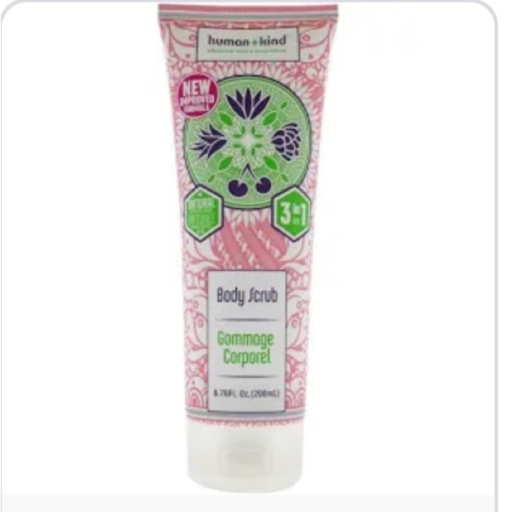 Humankind Pink and Green Exfoliant Scrub
